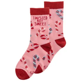 Candy Cane Holiday Socks