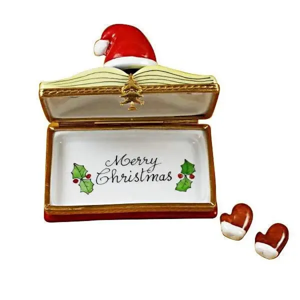 Christmas Book Christmas Stories with Removable Santa Gloves