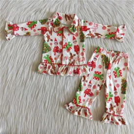 Christmas Pajamas Outfit Girl