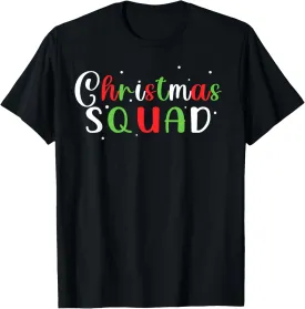 Christmas Squad Xmas Matching Family Christmas T-Shirt