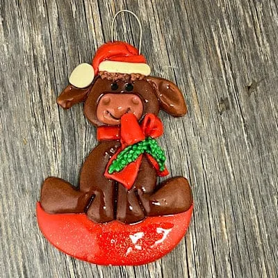 Cow Christmas Ornament
