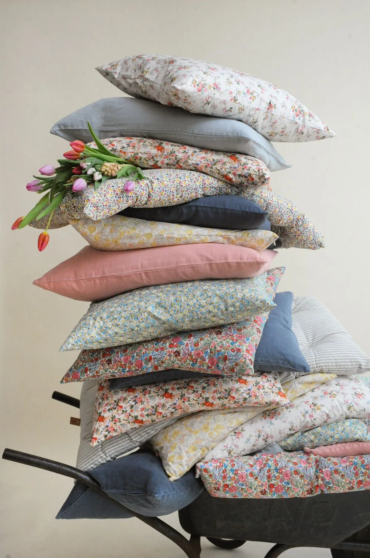 Desert Rose Linen Cushion 50x70