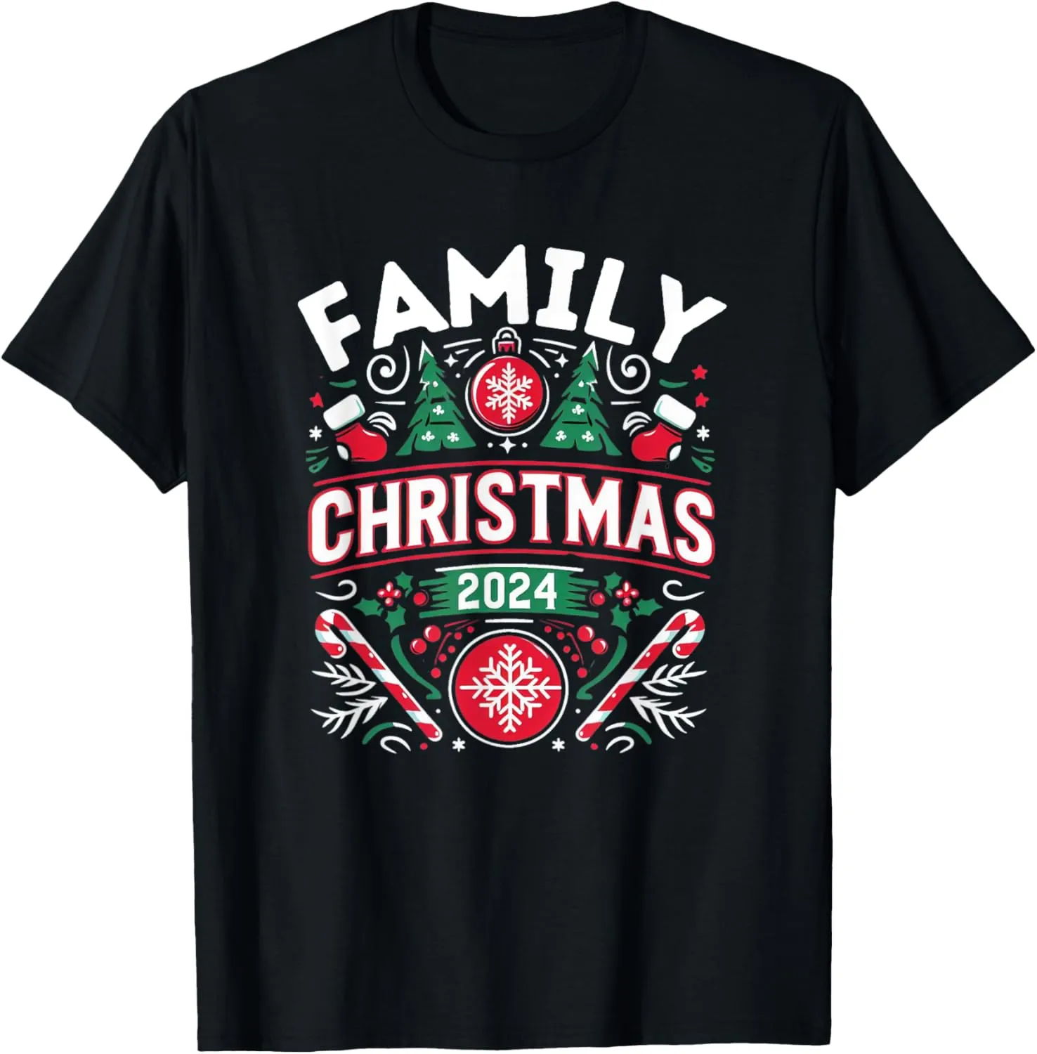 Family Christmas 2024 Family Matching Christmas Outfits Xmas T-Shirt