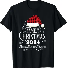 Family Christmas 2024 Holiday Matching Family Xmas T-Shirt