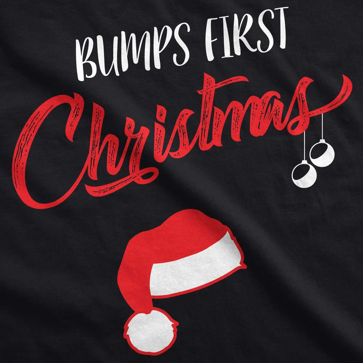Funny Maternity Christmas Shirts for The Holidays Cute Tees to Celebrate Bumps First Christmas