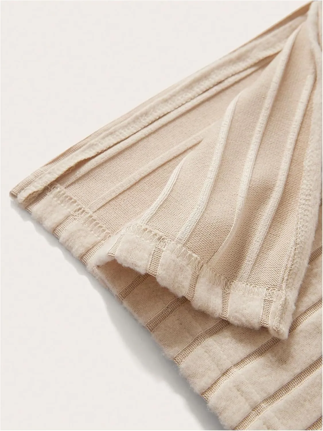 Milumia Girl's Rib Knit Split Thigh Long Skirt Elastic Waist Solid Pencil Skirts