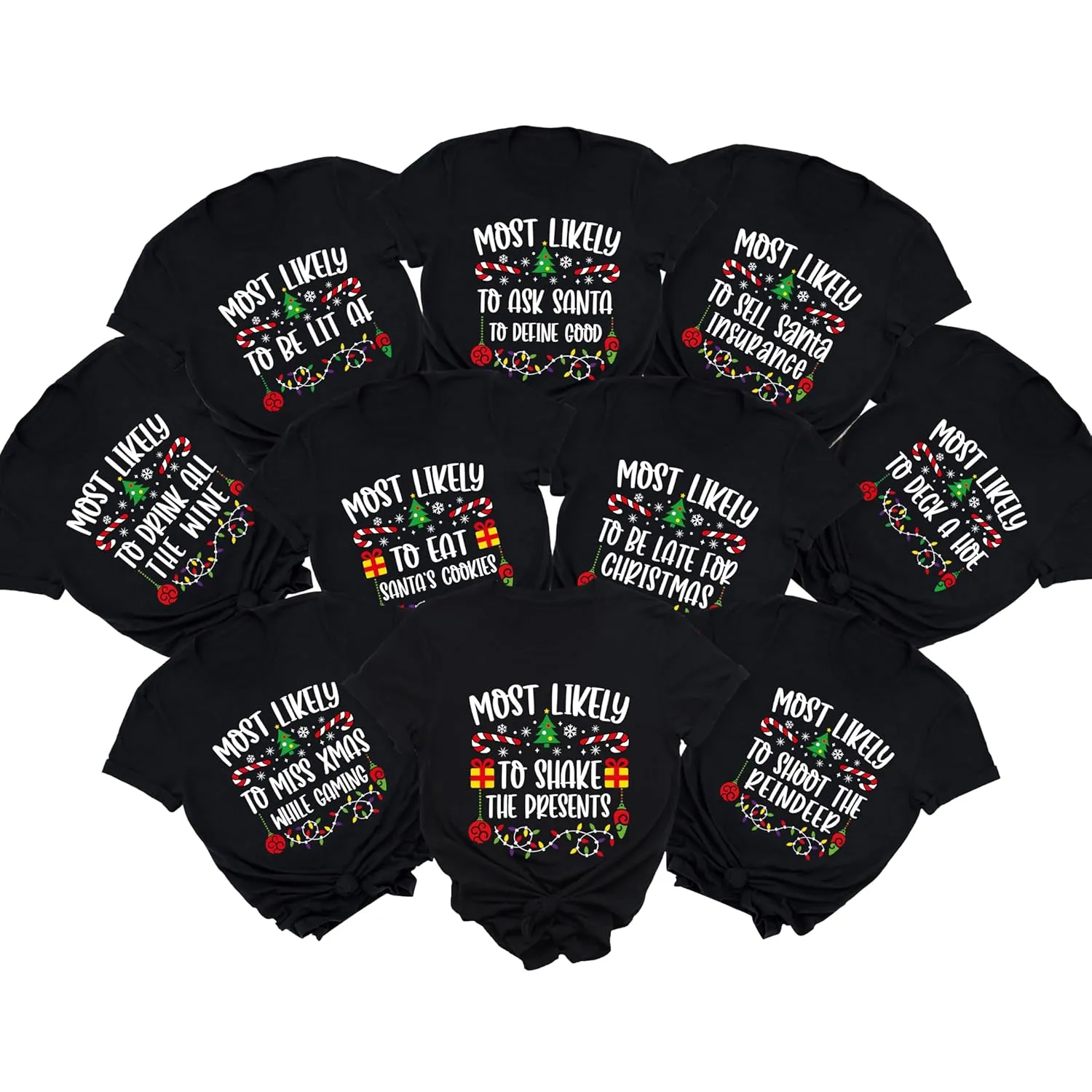 Most likely Family Matching Shirt,Custom Saying Shirt,Christmas Gift,Most likely To Christmas Shirt,Family reunion Shirts,Holiday Season Shirt,Custom Saying Shirts