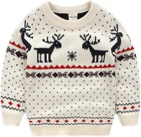 MULLSAN Children's Fireplace Lovely Sweater For Christmas Best Gift