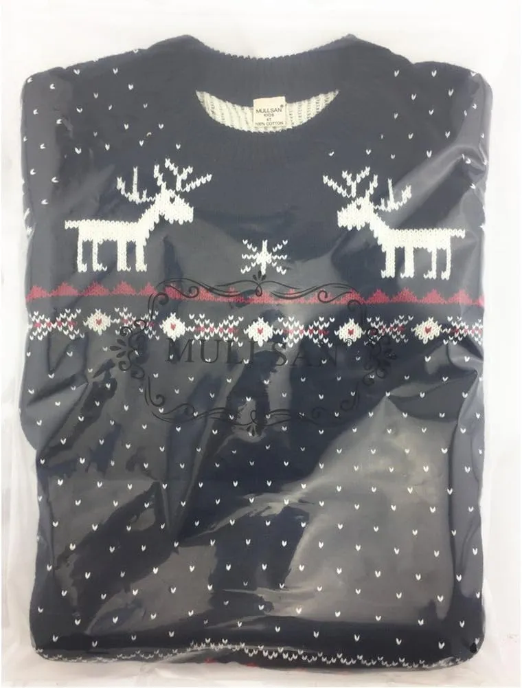 MULLSAN Children's Fireplace Lovely Sweater For Christmas Best Gift
