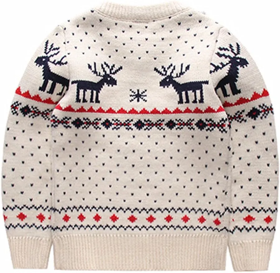 MULLSAN Children's Fireplace Lovely Sweater For Christmas Best Gift