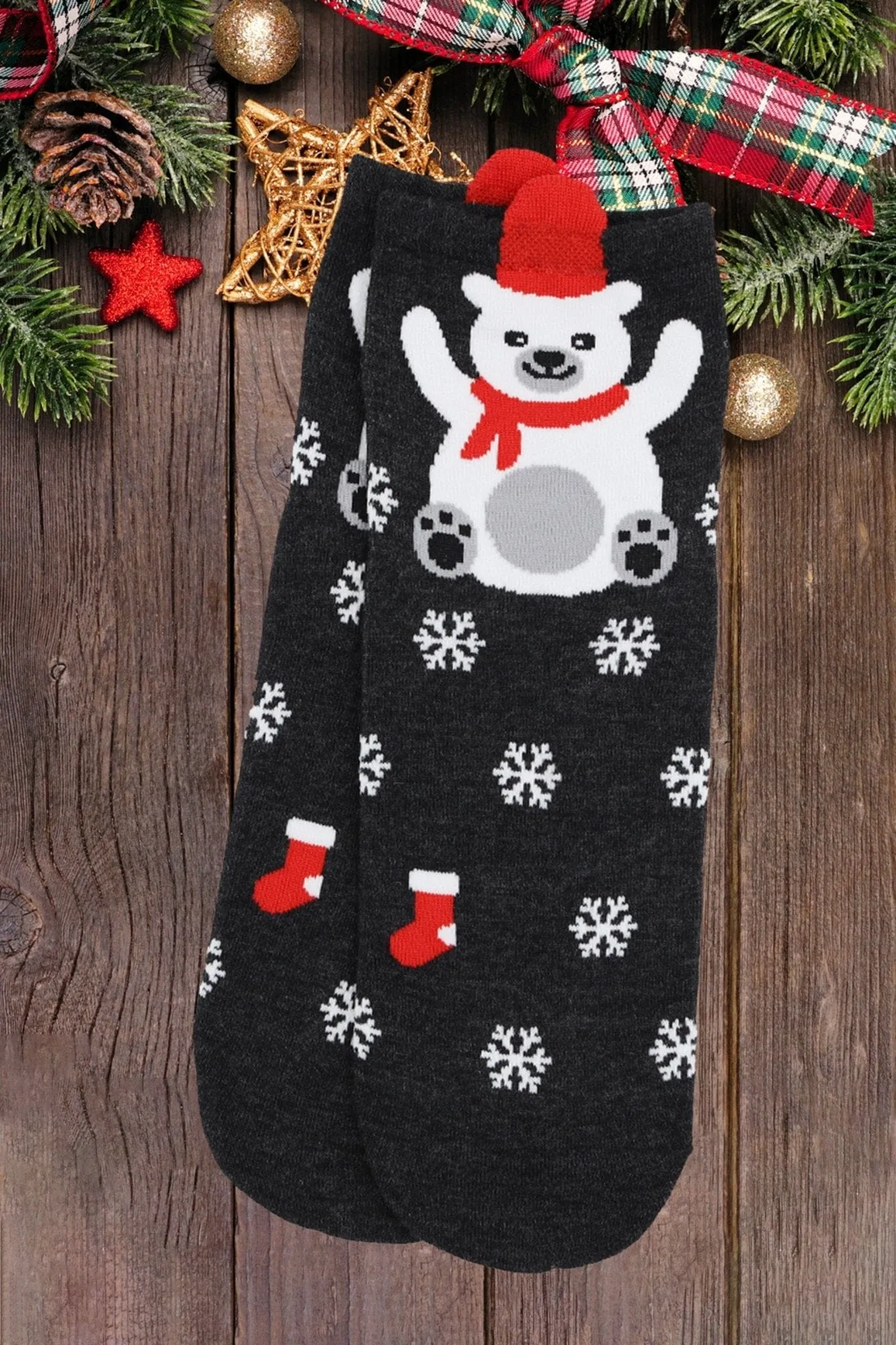 SS1009 12pcs Assorted Christmas Sock Pack