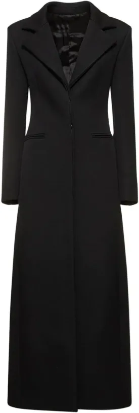 Women's Long Blazer Casual Notch Lapel Suit Jacket for Banquet/Christmas